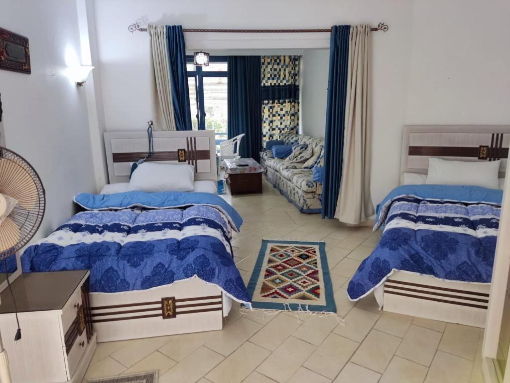 2bed rooms 95m, Garden&sea view, first floor, Family only دور اول بمدخل مستقل