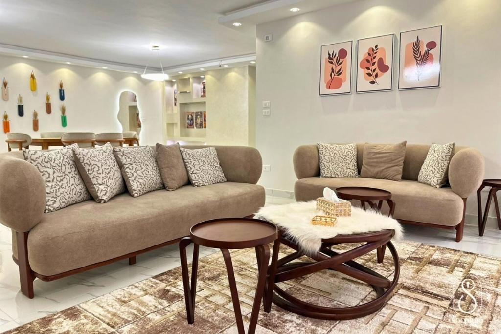 3BR Modern Convenience Luxury serviced Apt Dokki