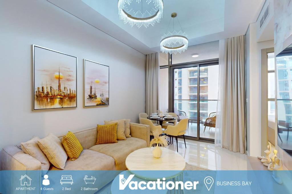 Aykon City - Glamorous Two Bedroom in Business Bay