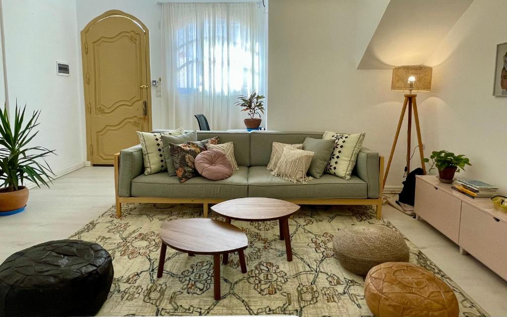 Boho style large and comfortable apartment