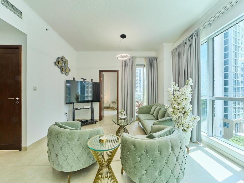 Golden homes burj Residences Tower 05 1BR CITY VIEW Near Dubai mall & burj khalifa