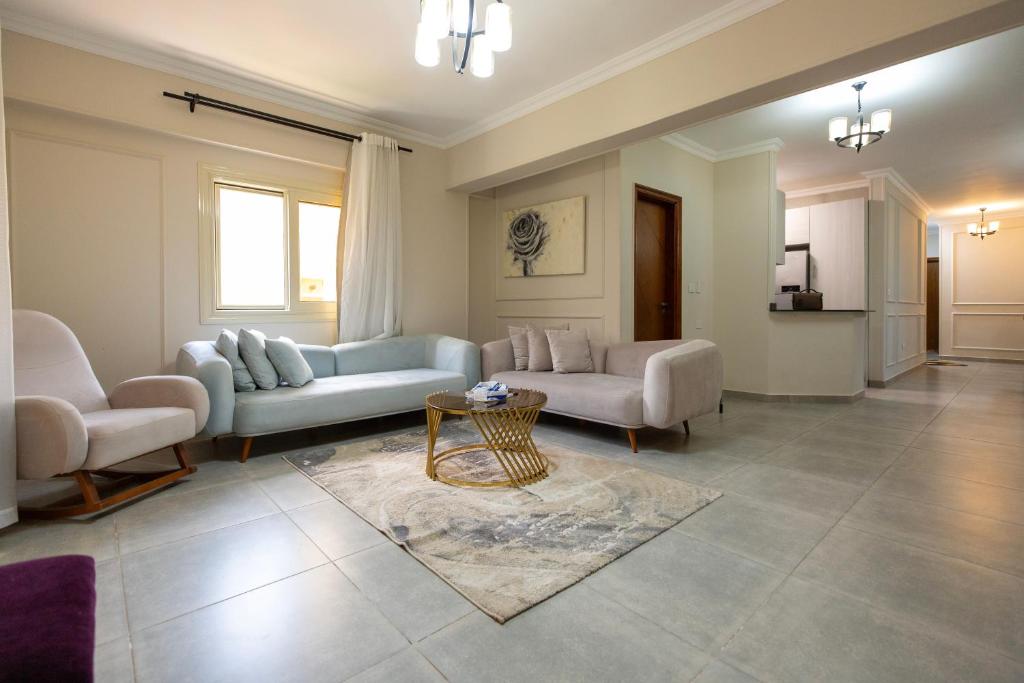 Stylish 3rd Floor Apartment in the Heart of New Cairo