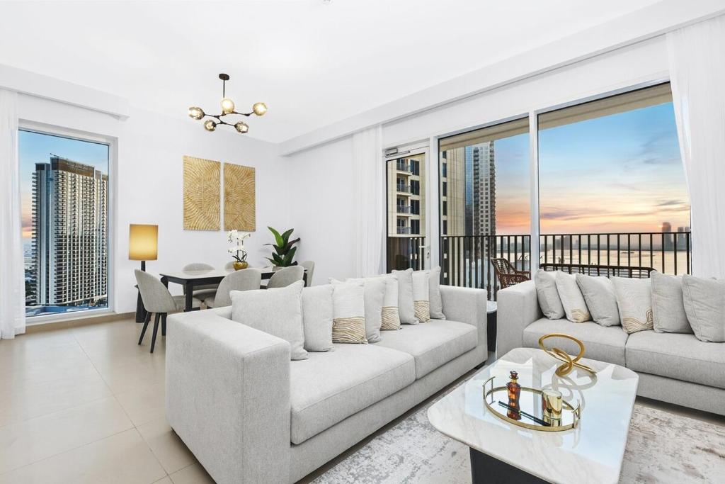 FIRST CLASS 3BR Luxury Creek Harbour Views