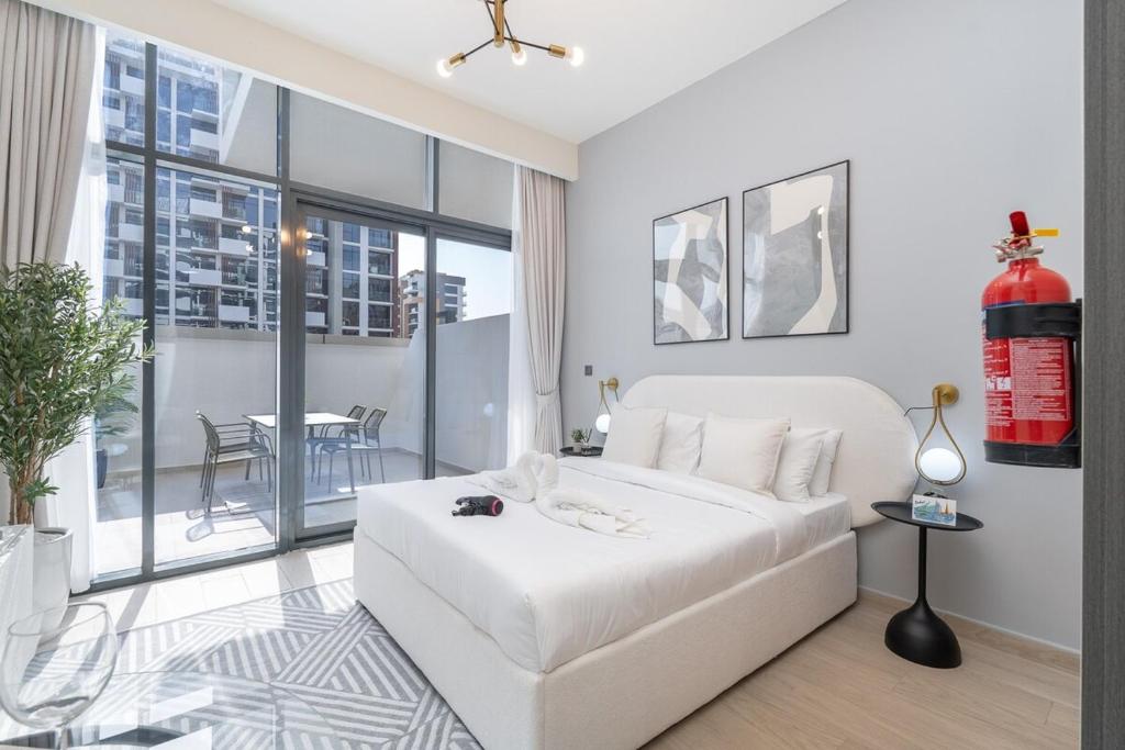 Homey Studio Apartment Perfect for 2 in Meydan