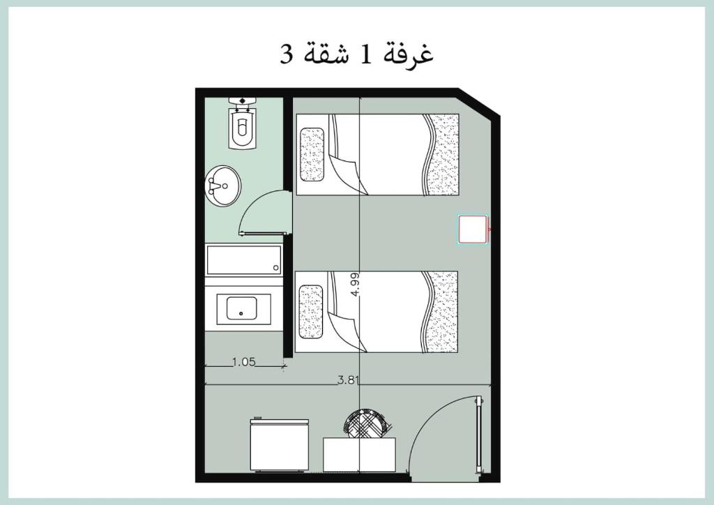 Suite 1 f3 or f4 villa114 2beds garden viwe Green Beach