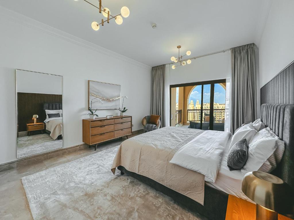 Luton Vacation Homes – Luxury & Spacious 1BR North Residence Fairmont, Palm Jumeirah – 90AB3