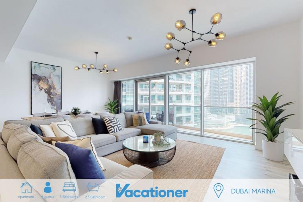 Marina Tower, Dubai Marina – Exquisite Three Bedroom