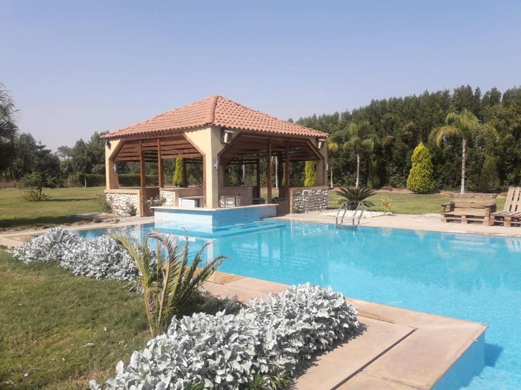 Private villa at a gated community