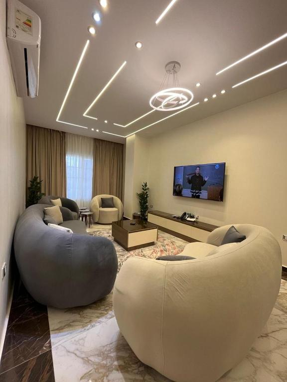 Qasabco Luxury Furnished Apartments- Al Sheikh Zayed, كسبكو شقق مفروشة فاخرة-الشيخ زايد-