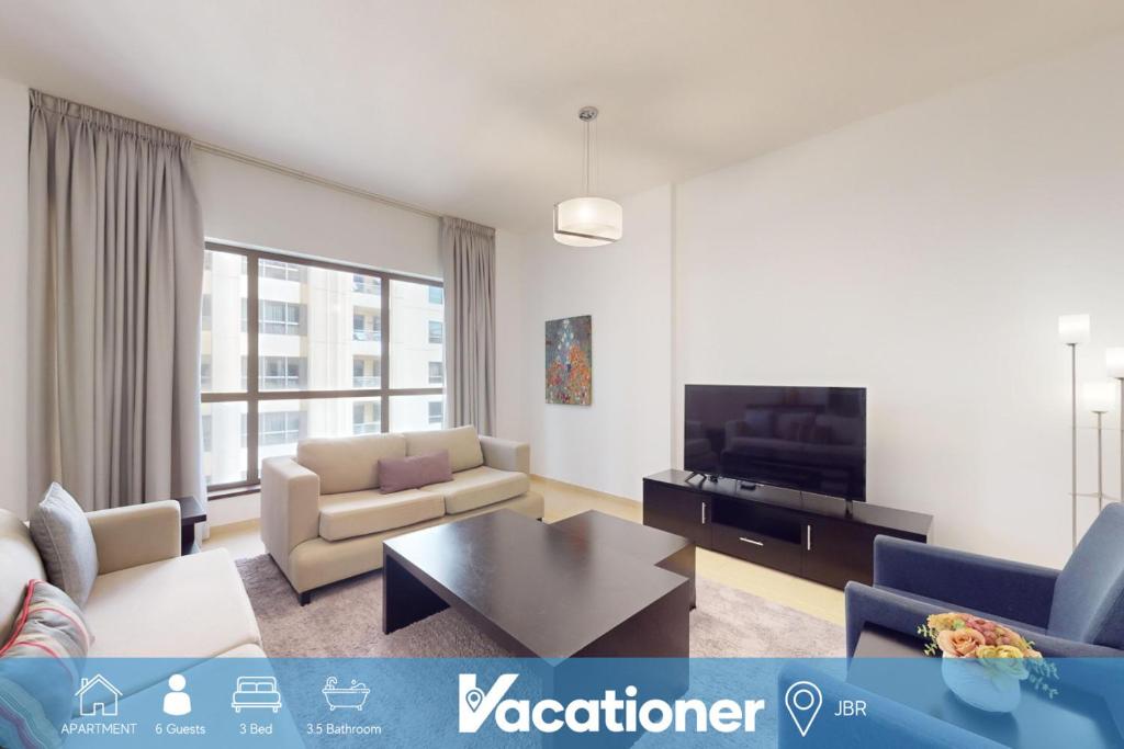 Shams 1 – Classic Three Bedroom Apartment in JBR