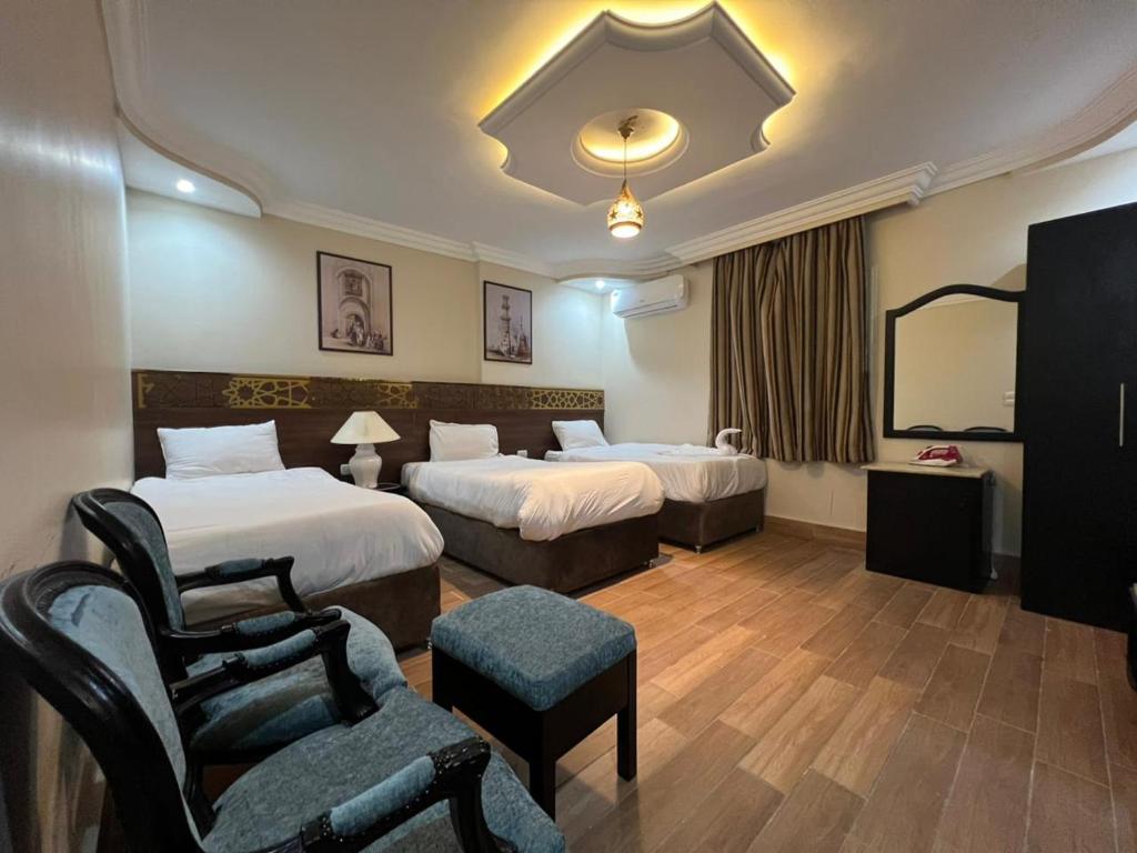 Complex hotel view