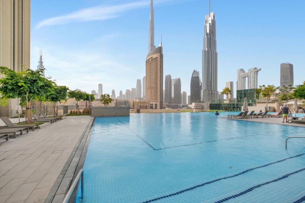 Steps from Dubai Mall with Sea Views