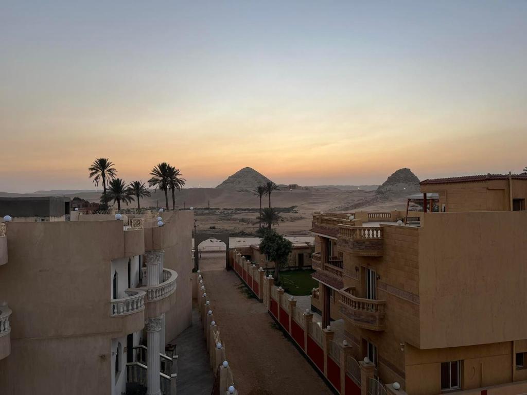 Sunset Pyramid View