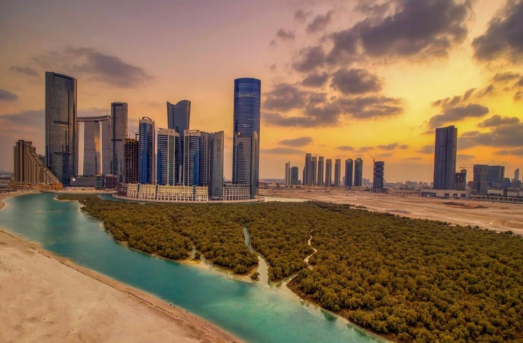 Abu Dhabi Cozy Mangrove View, Seaview 1 Bedroom 1 Partition Apartment not hotel
