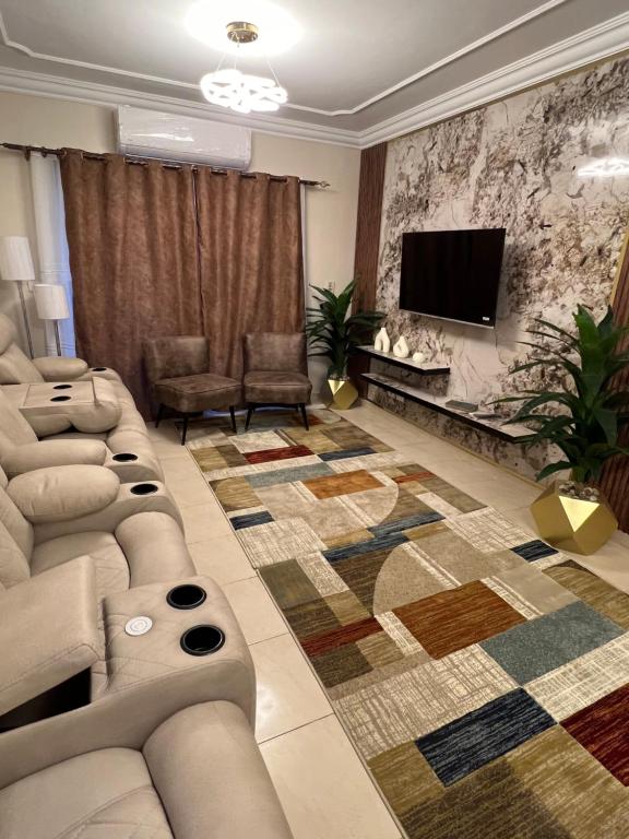 Luxurious VIP Apartment in Madinaty Furnished with High End Hotel Furniture