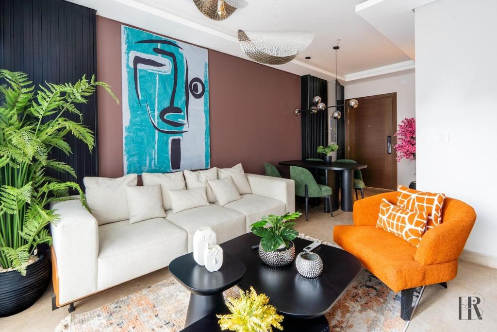 Easy Rental Serviced Apartment in Zed El Sheikh Zayed