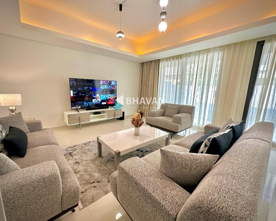 Calm Chaos 4 BR Villa with maid Room in Damac Hills 2