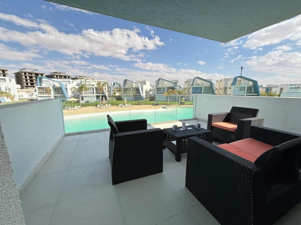 Chalet 2BR on Lagoon View - Fouka Bay CL3-tw4X-A-F