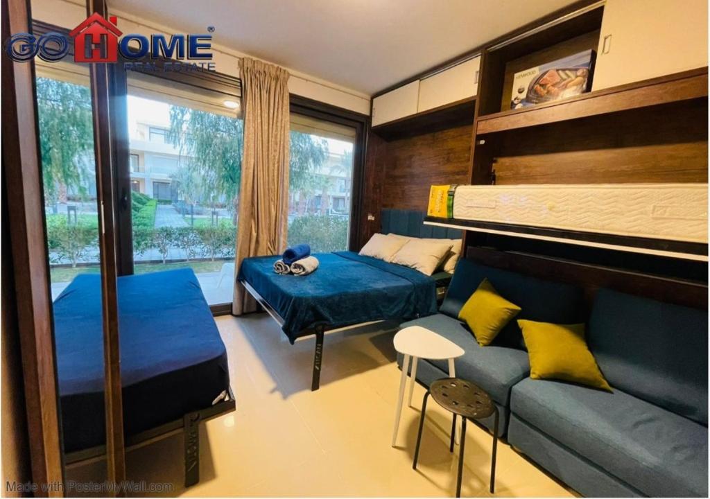 Cozy Studio 1BR G Cribs b19-g7 El-Gouna Shared Heatd Pool