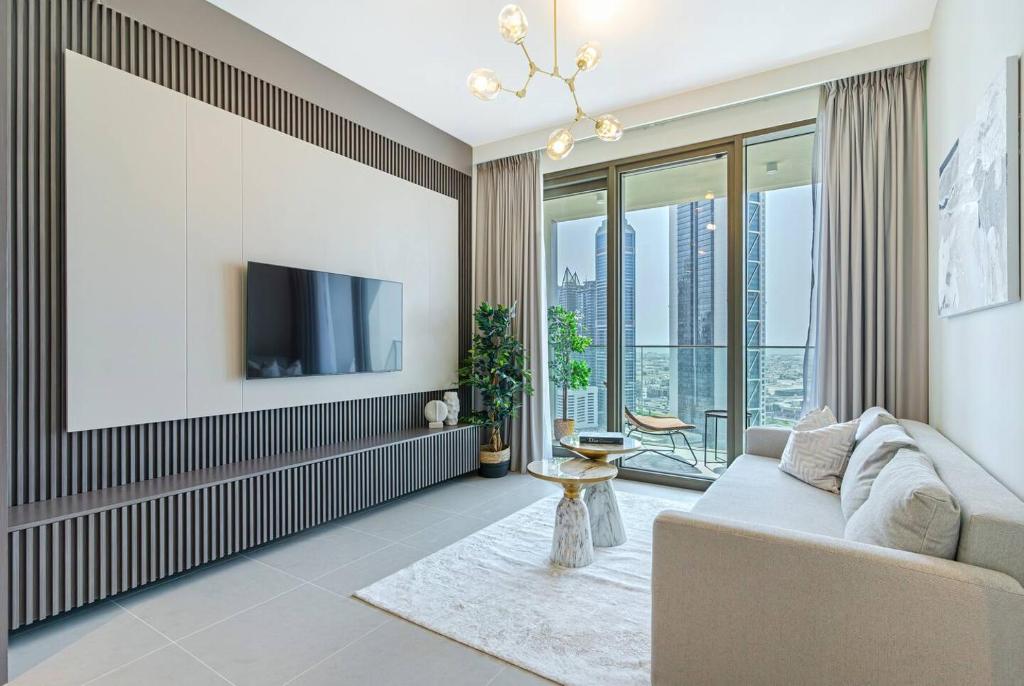 Downtown Flat Burj Khalifaoperametro-sleeps 3!