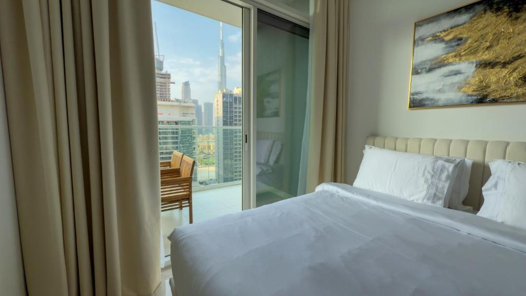 Wohnung mit Blick auf den Burj Khalifa im Stadtzentrum von Dubai