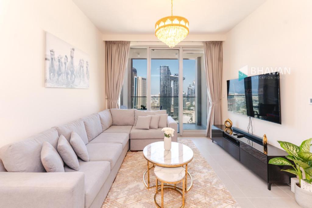 Brand New Apartment in Downtown, 3Min Walk To Burj Khalifa & Dubai Mall