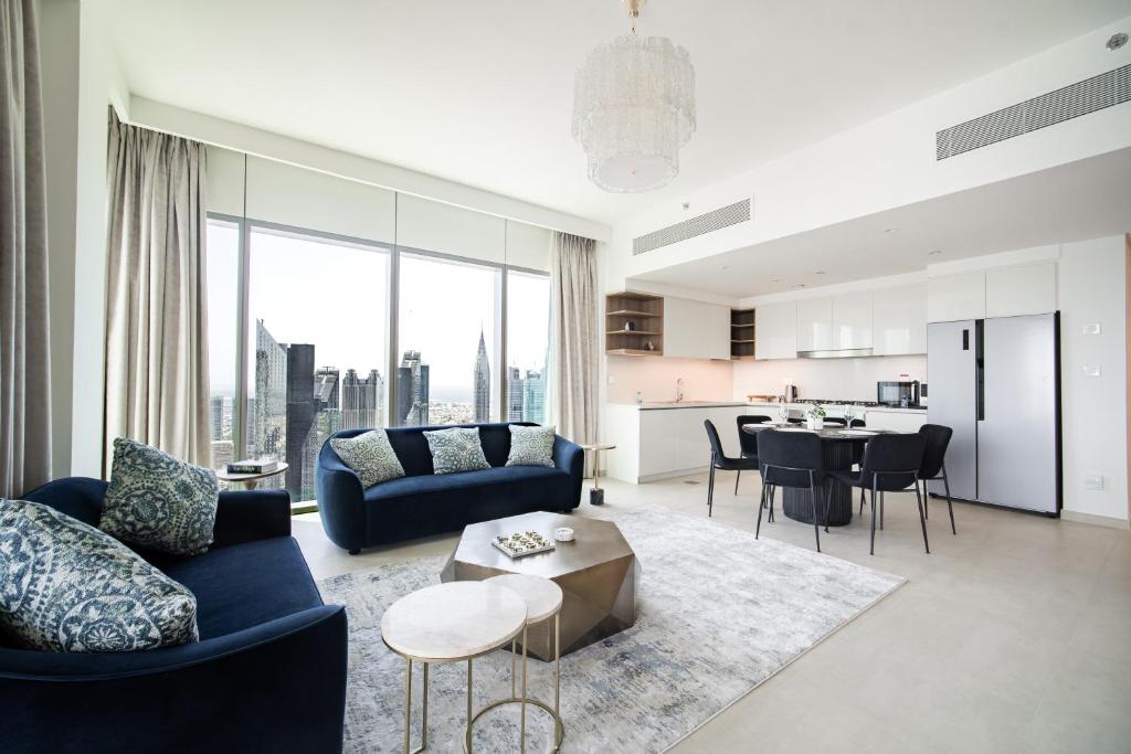 Elegant Escapes - 3B Burj View, Direct Dubai Mall Access