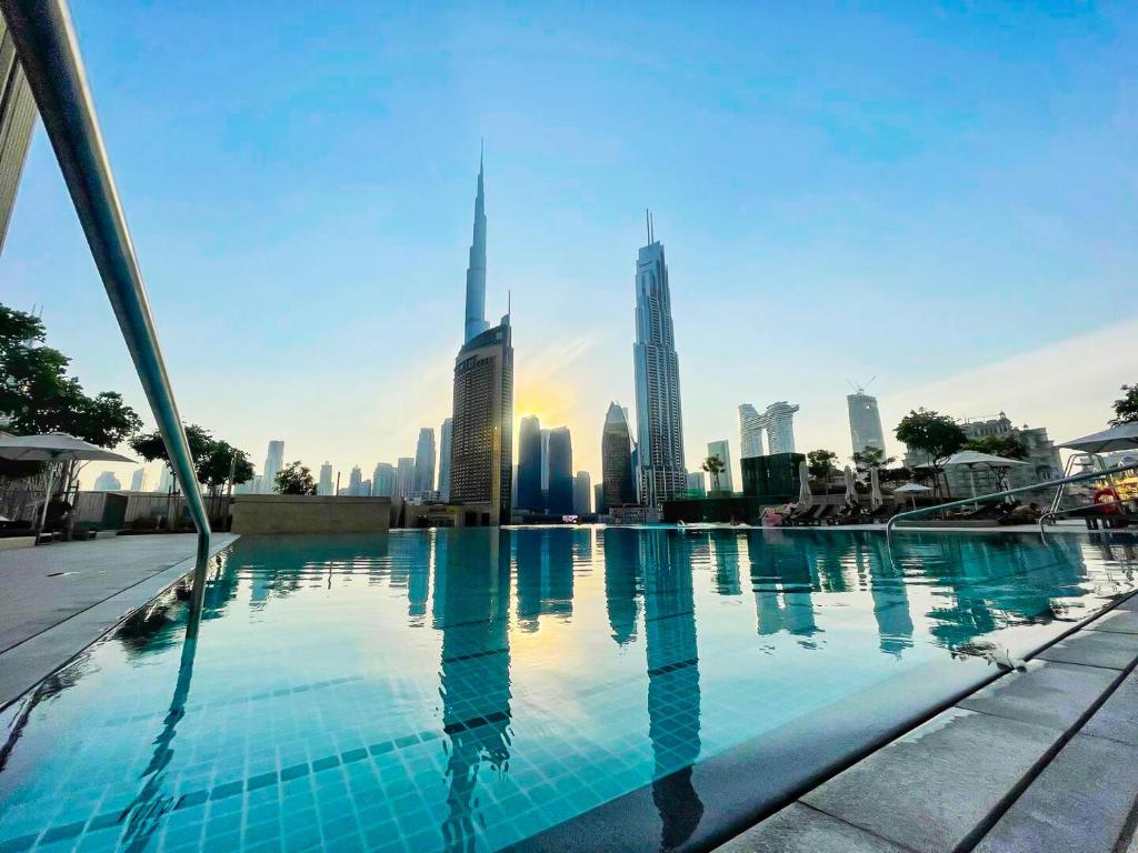 Luxury Burj Khalifa View 2BHK Apartment