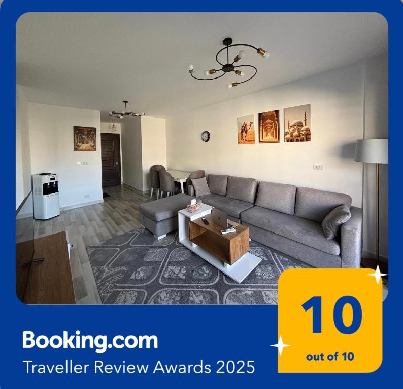 Luxury Inn: 3BR Amazing Garden View in Madinaty B6