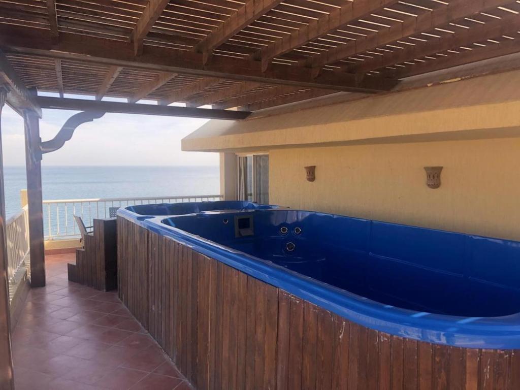 بورتو السخنة بنتهاوس فندقي - Porto Sokhna luxury Penthouse - عائلات Families اهرامات بورتو السخنه