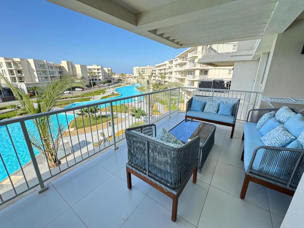 Marassi North Coast 3 BR Lagoon View - Waters 9-207