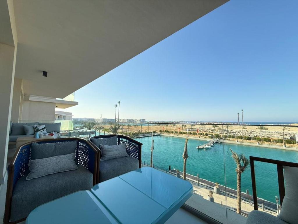Marassi North Coast 3 BR Sea & Marina View - 307