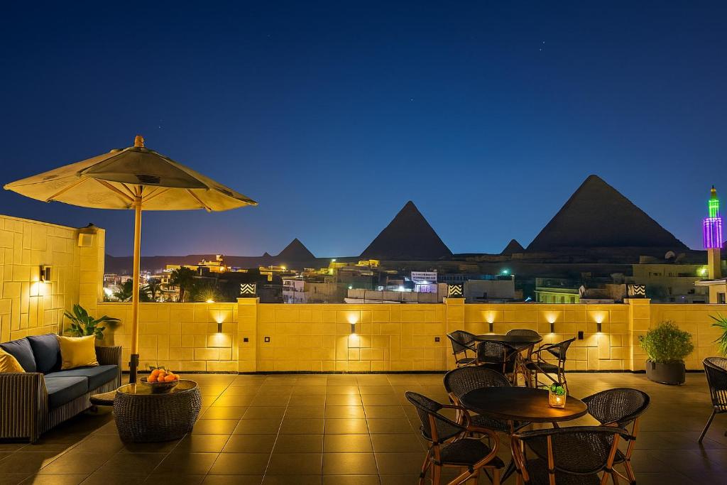 Nuts Pyramids View