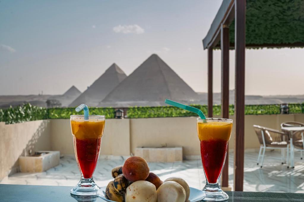Oriental Pyramids View