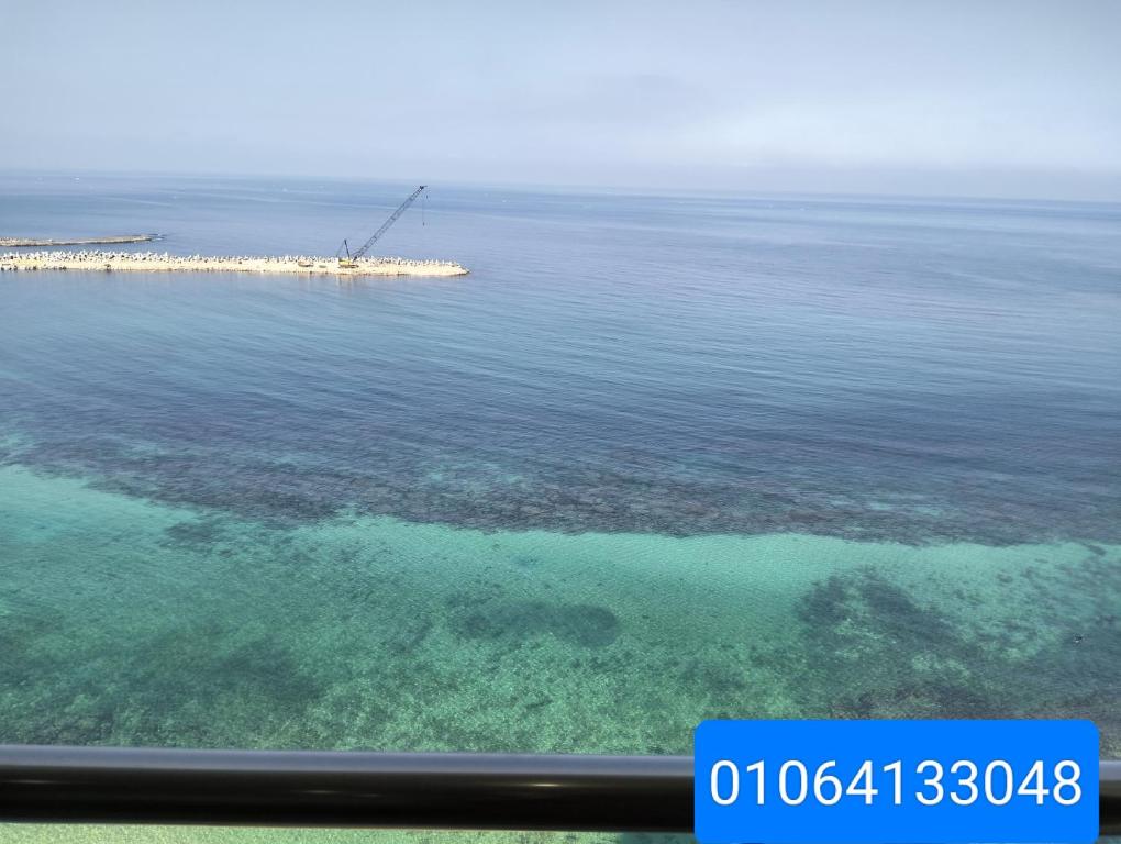 شقة فندقيه بالإسكندرية علي البحر مباشر