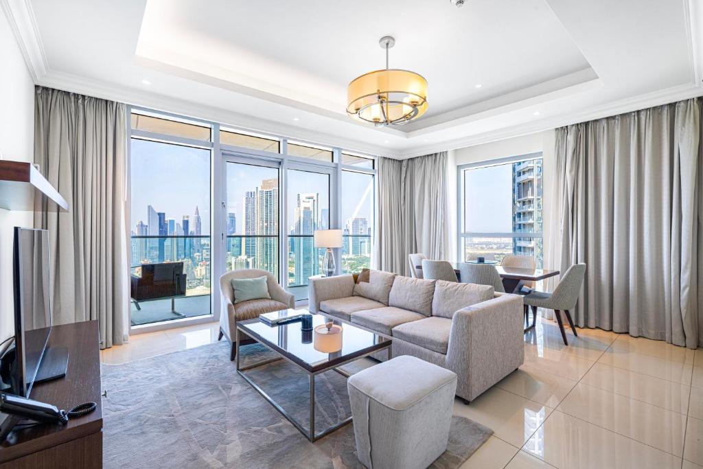 The Address Fountain Views Residence 2 Bedroom with Burj Khalifa view and access to Dubai mall