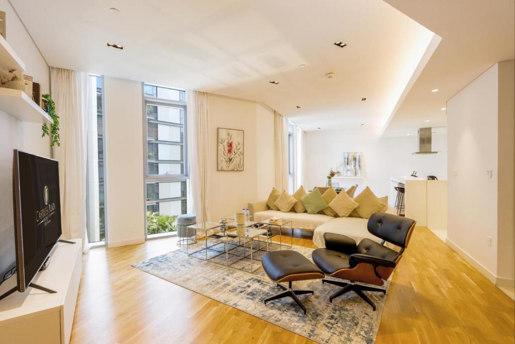 Tranquil 2 BR Suite in Bluewaters by Livbnb