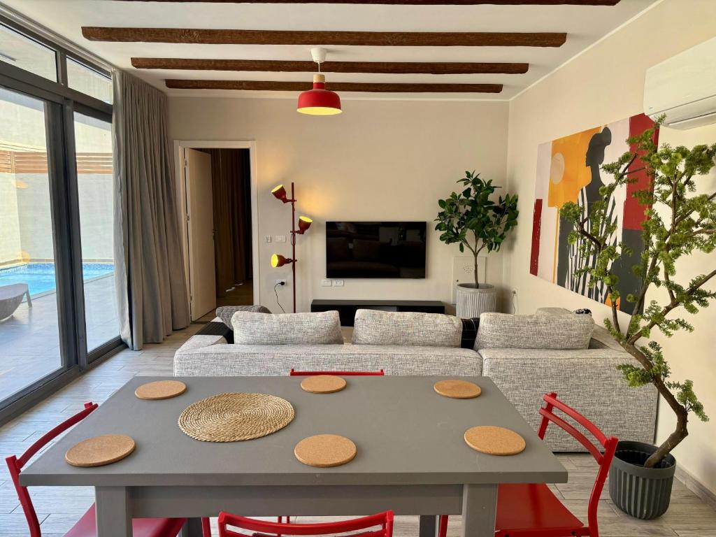 Vivid 2BR Villa With Private Pool In Bali In ElGouna