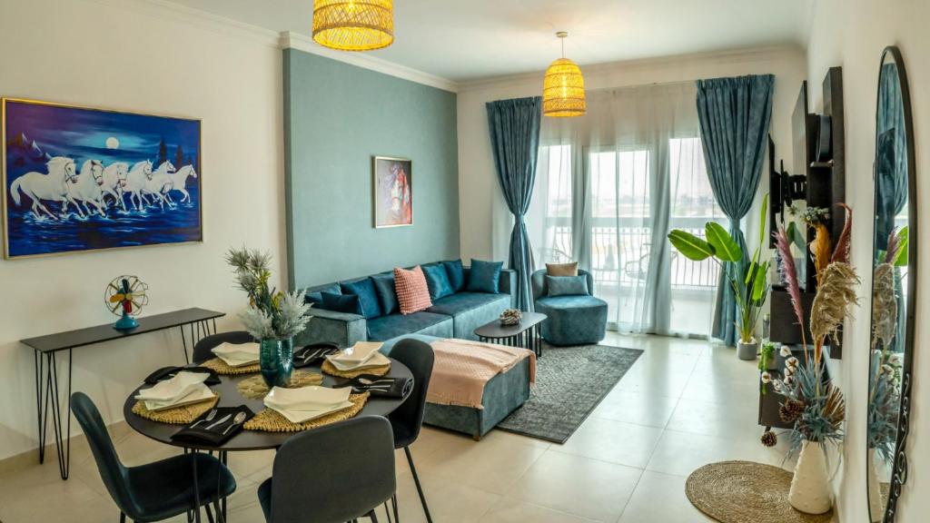 Your 1BR Retreat on Yas Island Blue Sapphire Apartment